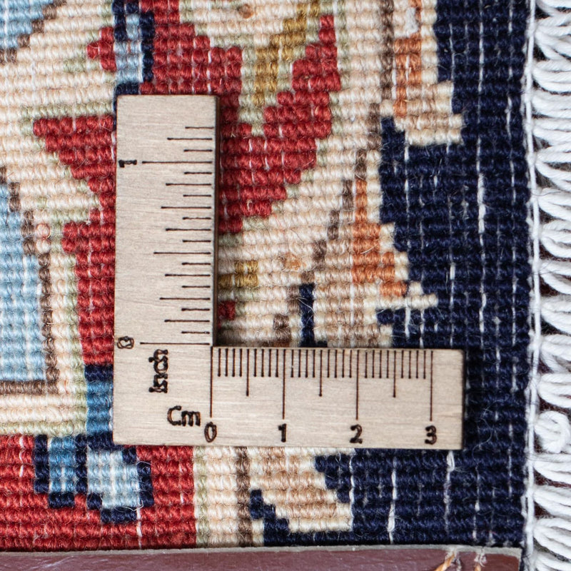 Corredor Tapete Persa - Royal - 407 x 96 cm - azul escuro
