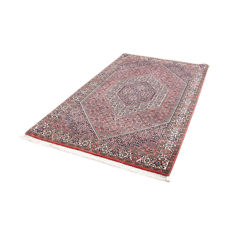 Tapete Persa - Bijar - 182 x 112 cm - vermelho claro