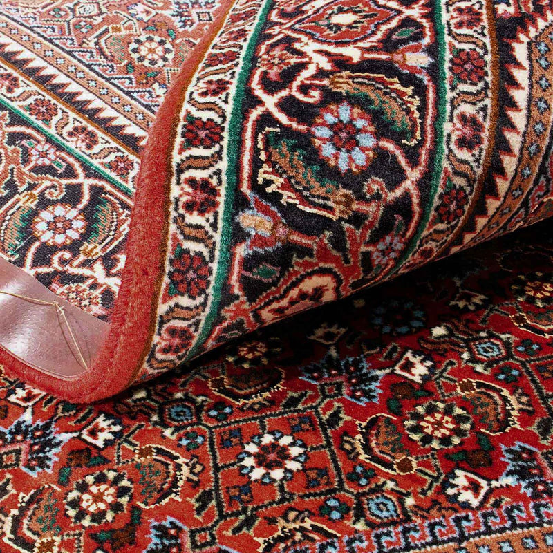 Tapete Persa - Bijar - 177 x 111 cm - vermelho