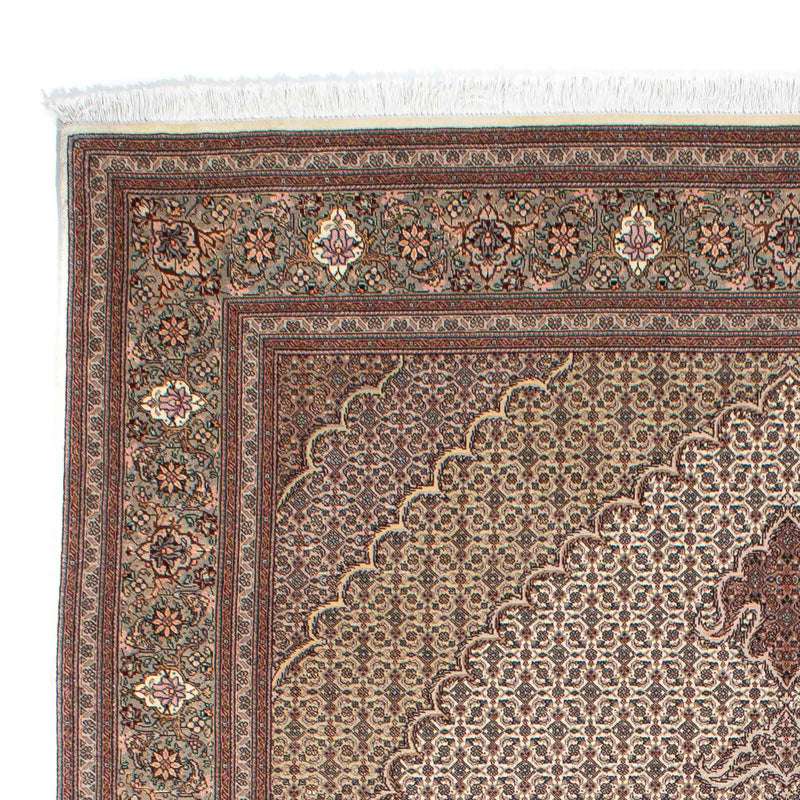 Tapete Persa - Tabriz - 237 x 168 cm - castanho claro