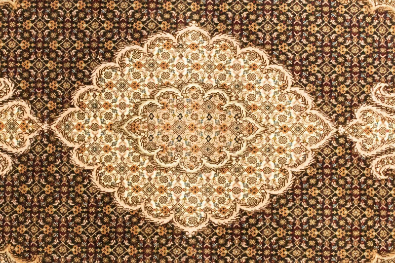 Tapete Persa - Tabriz - 158 x 100 cm - preto