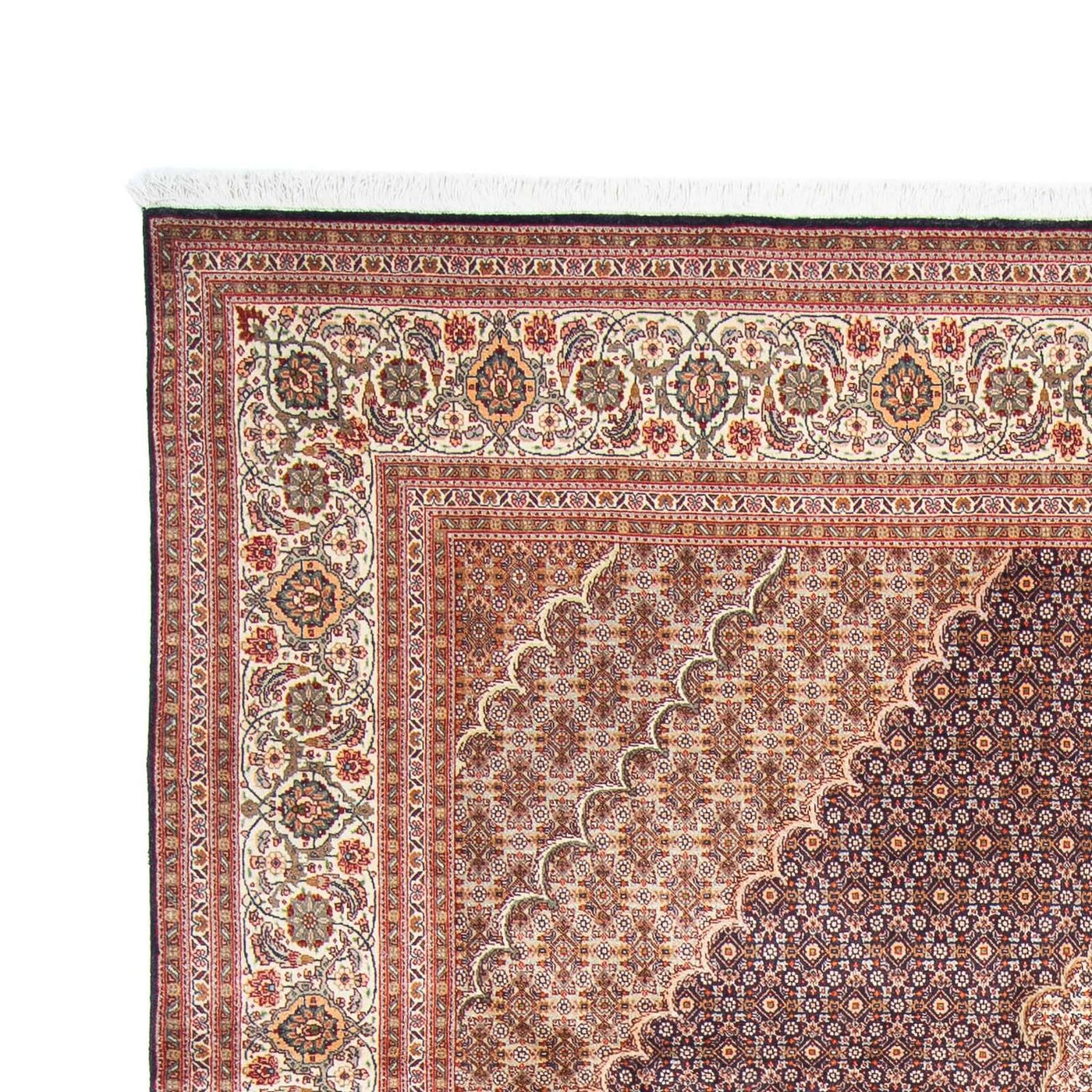 Tapete Persa - Tabriz - 300 x 198 cm - azul escuro