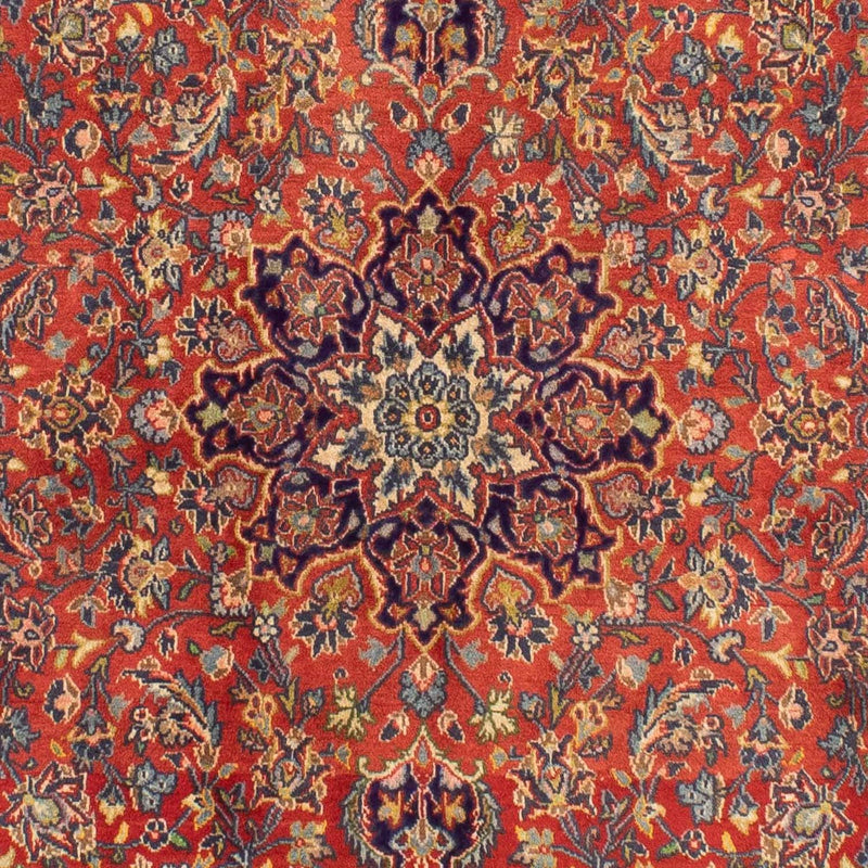 Tapete persa - Keshan - 222 x 140 cm - ferrugem