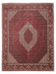 Tapete Persa - Bijar - 297 x 250 cm - vermelho escuro