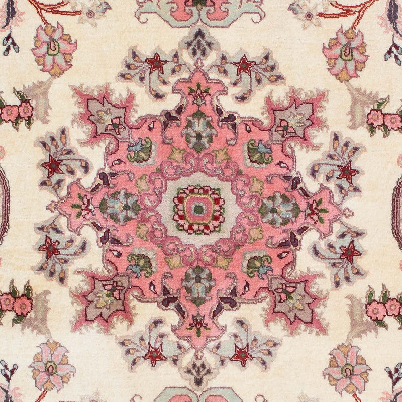 Corredor Tapete Persa - Tabriz - Royal - 198 x 83 cm - bege