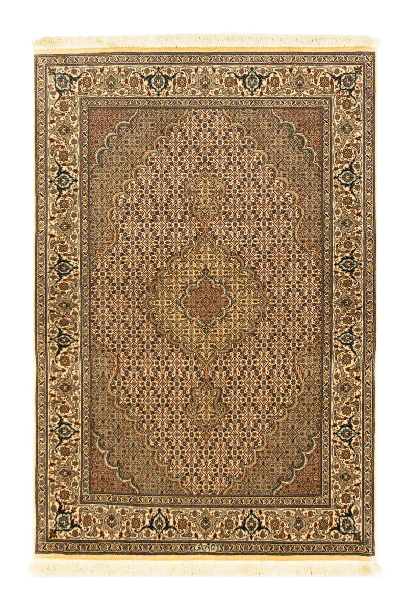 Tapete Persa - Tabriz - Royal - 156 x 104 cm - castanho claro
