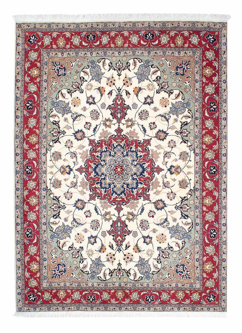 Tapete Persa - Tabriz - Royal - 206 x 154 cm - bege