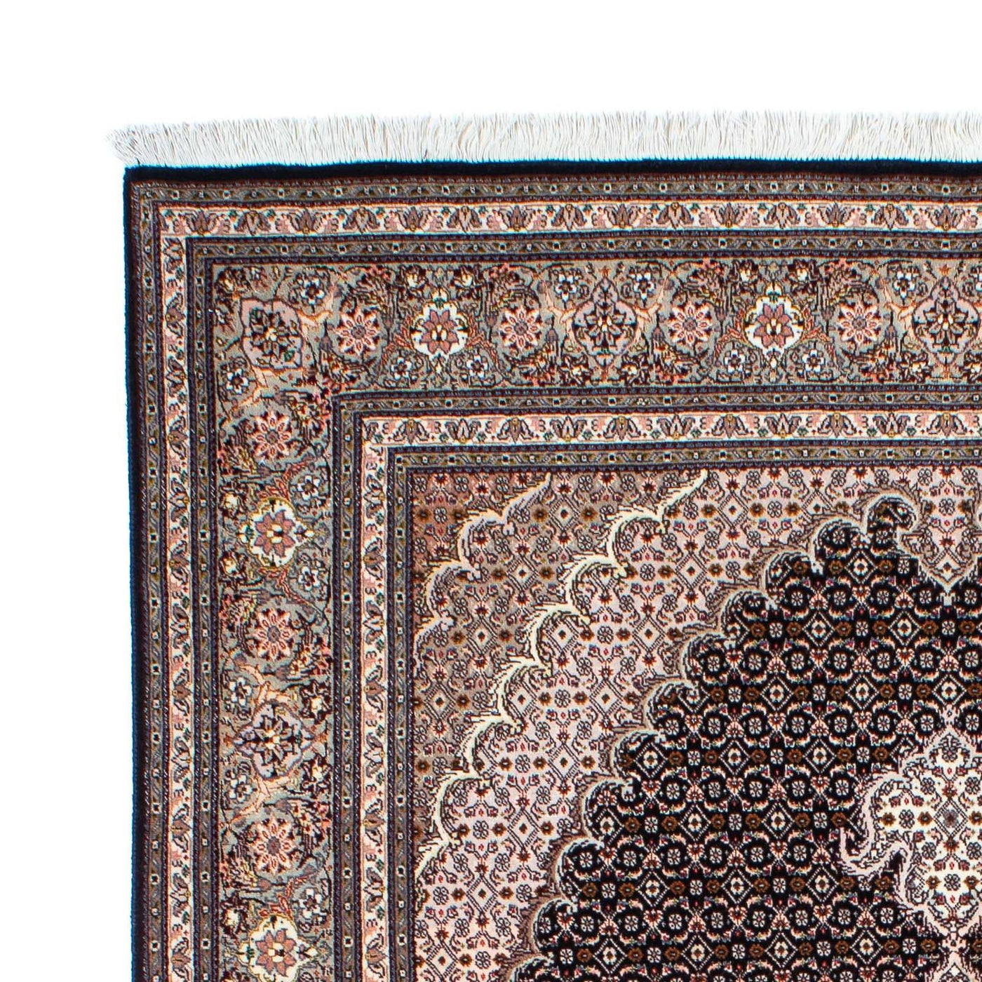 Tapete Persa - Tabriz - Royal - 208 x 150 cm - castanho claro