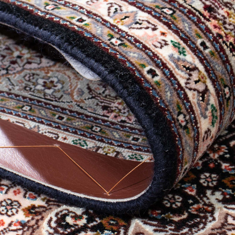 Tapete Persa - Tabriz - Royal - 208 x 150 cm - castanho claro