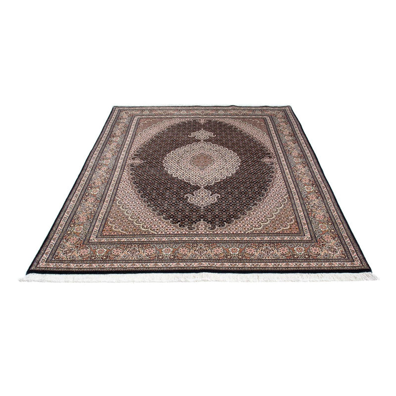 Tapete Persa - Tabriz - Royal - 208 x 150 cm - castanho claro