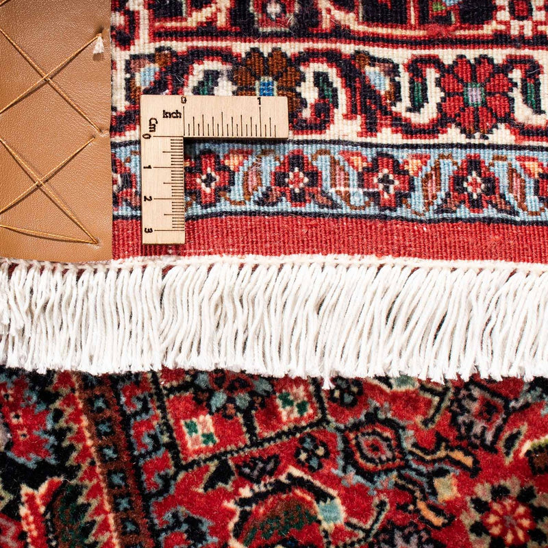 Tapete Persa - Bijar - 233 x 169 cm - vermelho escuro