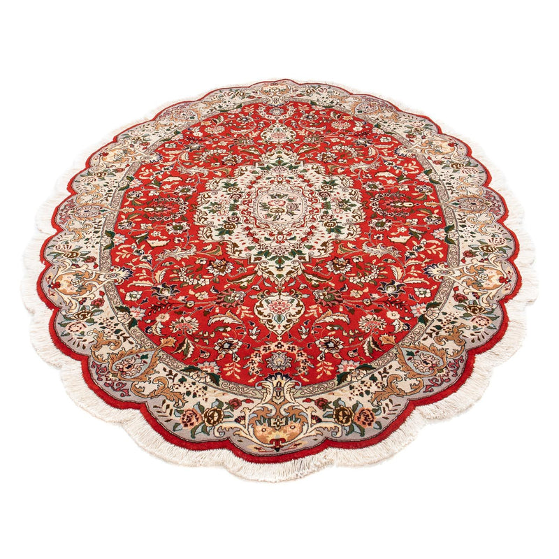 Tapete Persa - Tabriz - Royal oval  - 195 x 130 cm - vermelho