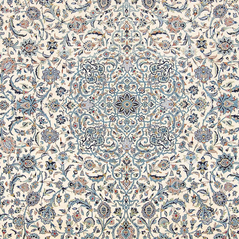 Tapete persa - Keshan - 423 x 312 cm - bege
