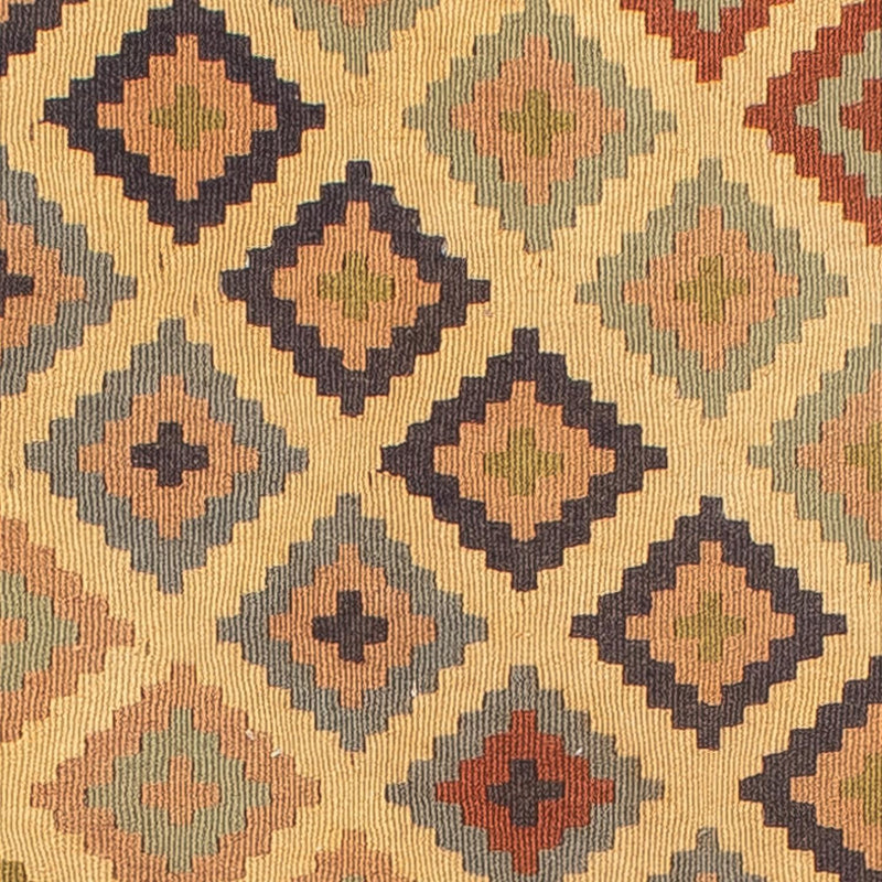 Tapete Kelim - Oriental - 205 x 136 cm - multicolorido