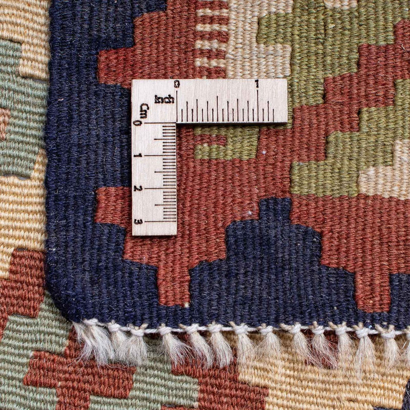 Tapete Kelim - Oriental - 205 x 136 cm - multicolorido