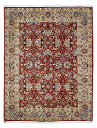 Tapete persa - Ghom - 232 x 180 cm - vermelho escuro – product image