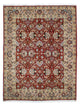 Tapete persa - Ghom - 232 x 180 cm - vermelho escuro