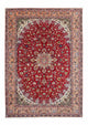 Tapete Persa - Tabriz - Royal - 307 x 205 cm - vermelho escuro