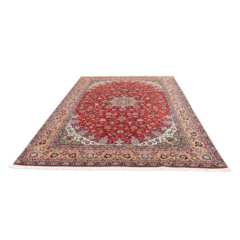 Tapete Persa - Tabriz - Royal - 307 x 205 cm - vermelho escuro