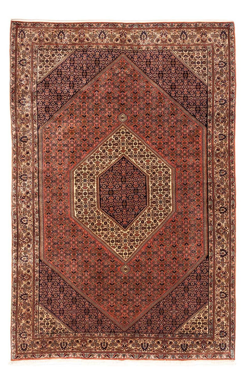 Tapete Persa - Bijar - Royal - 291 x 202 cm - ferrugem