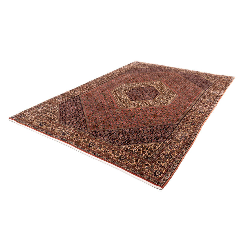 Tapete Persa - Bijar - Royal - 291 x 202 cm - ferrugem
