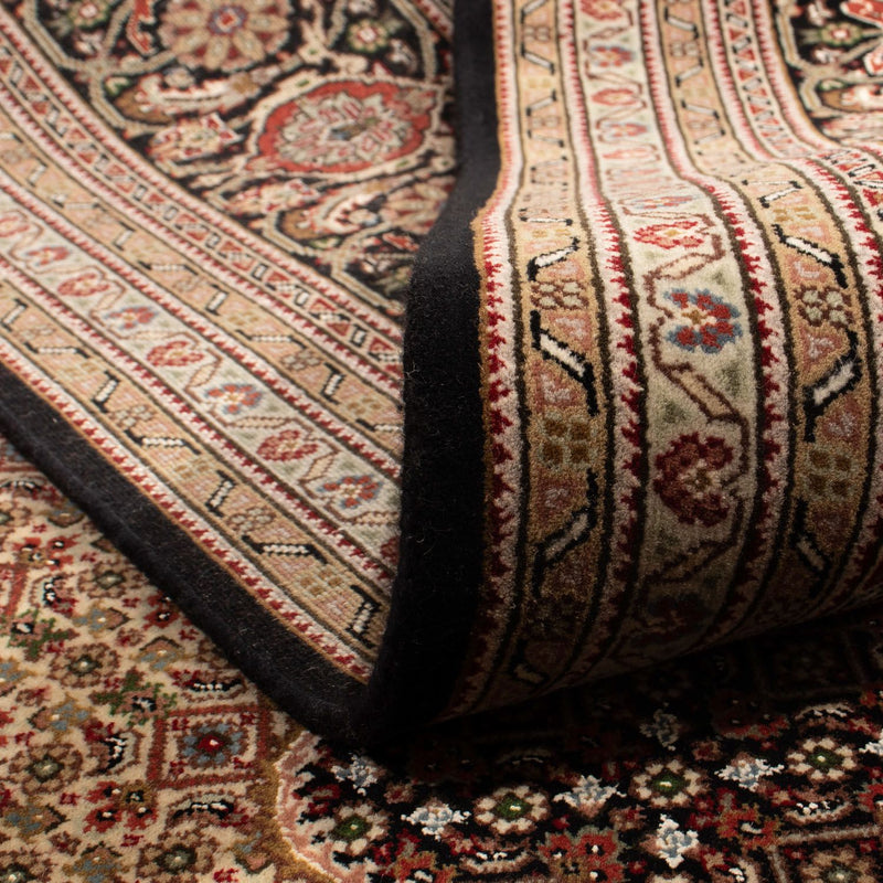 Tapete Persa - Tabriz - 253 x 246 cm - azul escuro