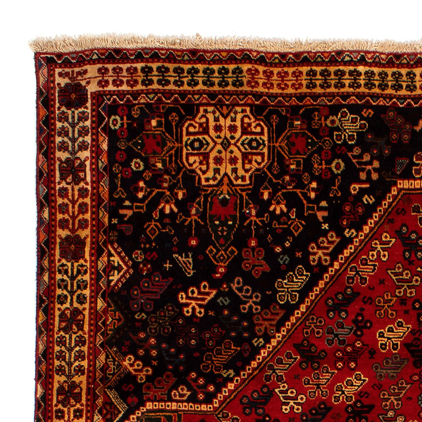 Tapete Persa - Nomadic - 302 x 208 cm - vermelho escuro
