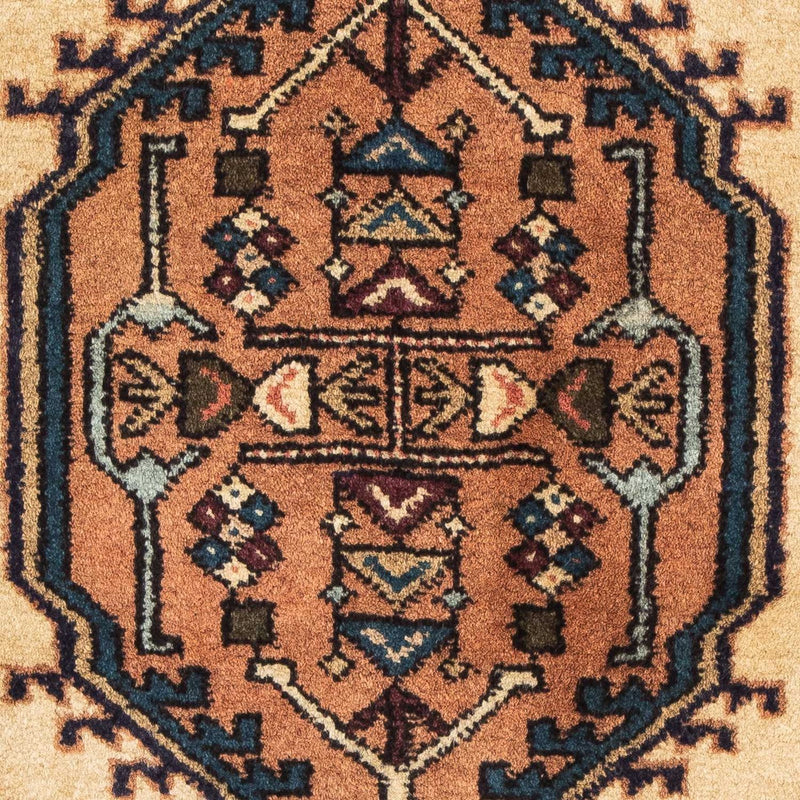 Tapete Persa - Nomadic - 95 x 65 cm - castanho claro
