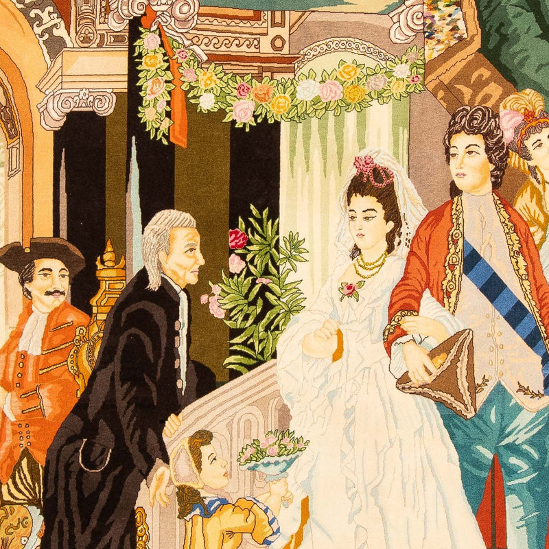 Tapete Persa - Tabriz - Royal - 290 x 198 cm - multicolorido