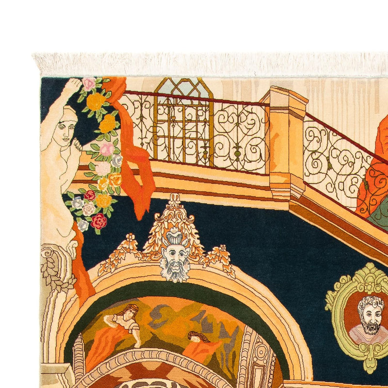 Tapete Persa - Tabriz - Royal - 290 x 198 cm - multicolorido