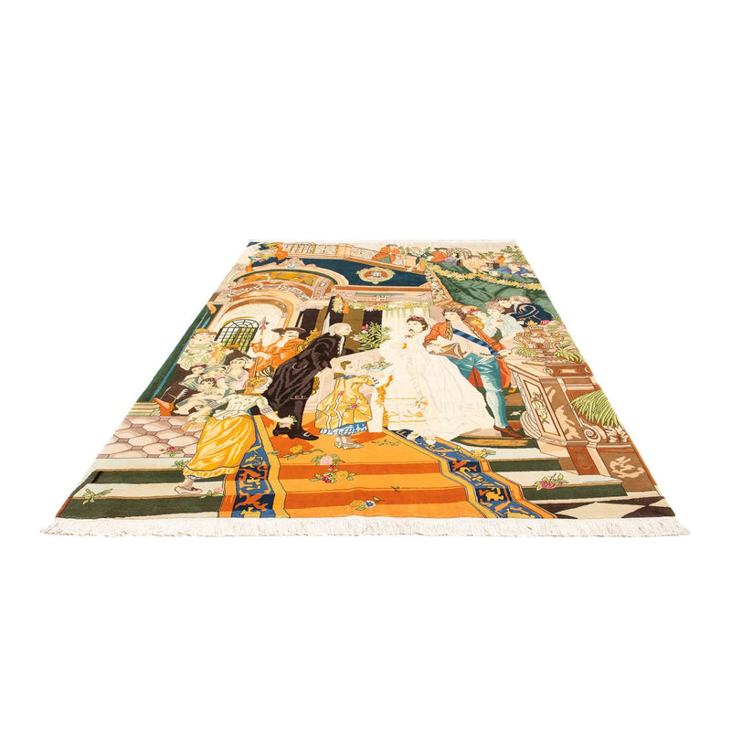 Tapete Persa - Tabriz - Royal - 290 x 198 cm - multicolorido