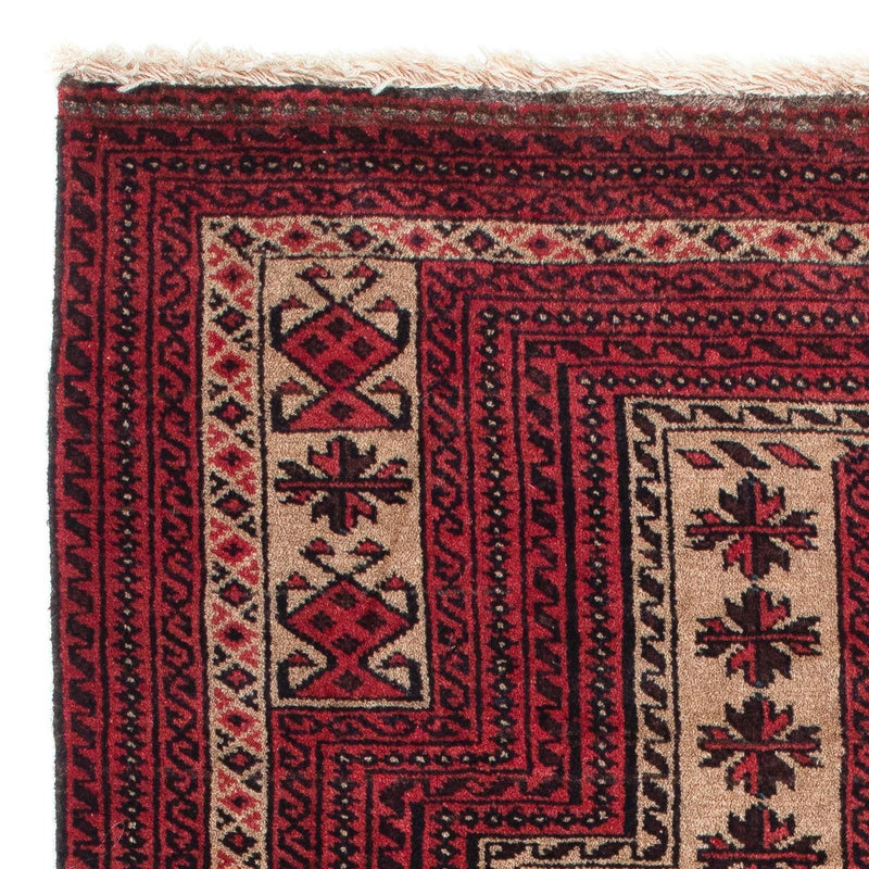 Tapete Persa - Nomadic - 135 x 86 cm - vermelho escuro
