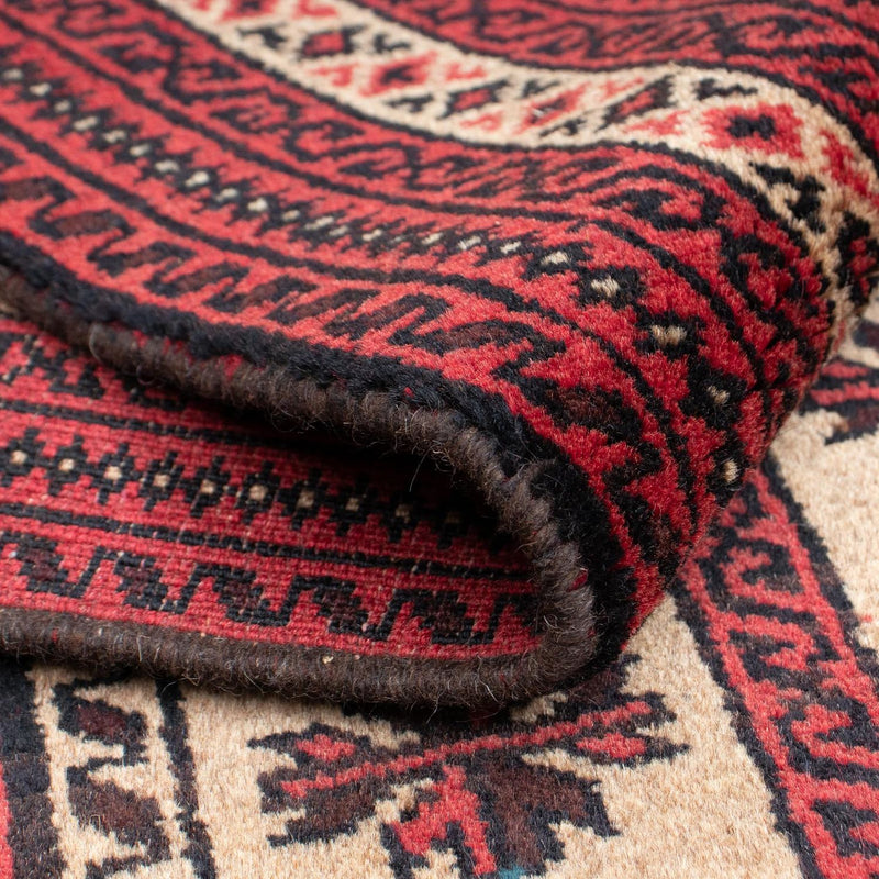 Tapete Persa - Nomadic - 135 x 86 cm - vermelho escuro