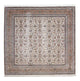 Tapete de seda - Kashmir Silk praça  - 246 x 243 cm - bege