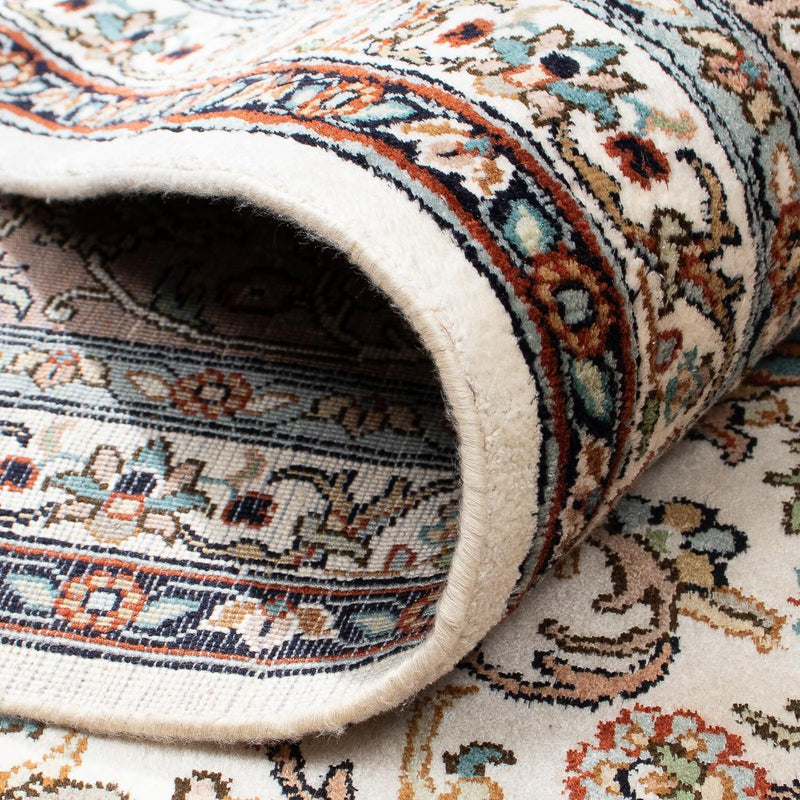 Tapete de seda - Kashmir Silk praça  - 246 x 243 cm - bege