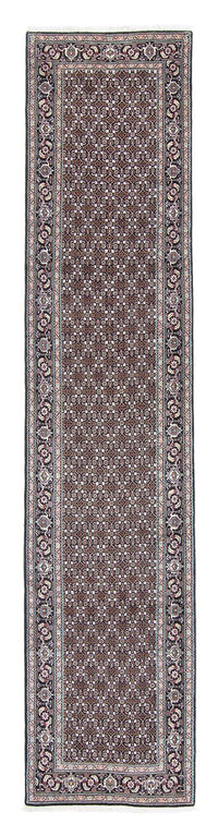 Corredor Tapete Persa - Tabriz - 391 x 76 cm - cinzento – product image