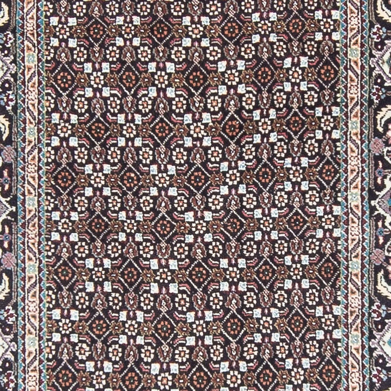 Corredor Tapete Persa - Tabriz - 391 x 76 cm - cinzento