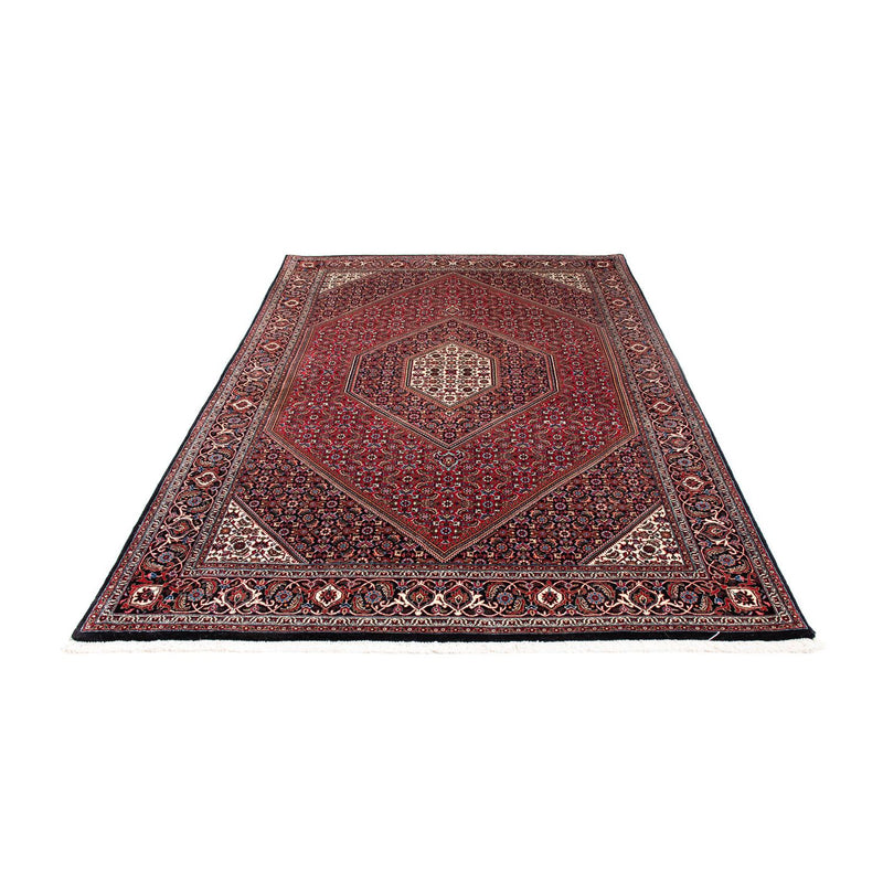 Tapete Persa - Bijar - 248 x 148 cm - vermelho escuro