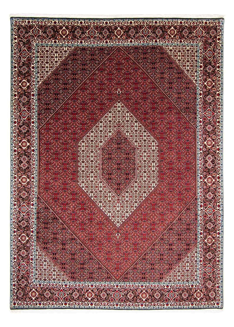 Tapete Persa - Bijar - 336 x 248 cm - vermelho