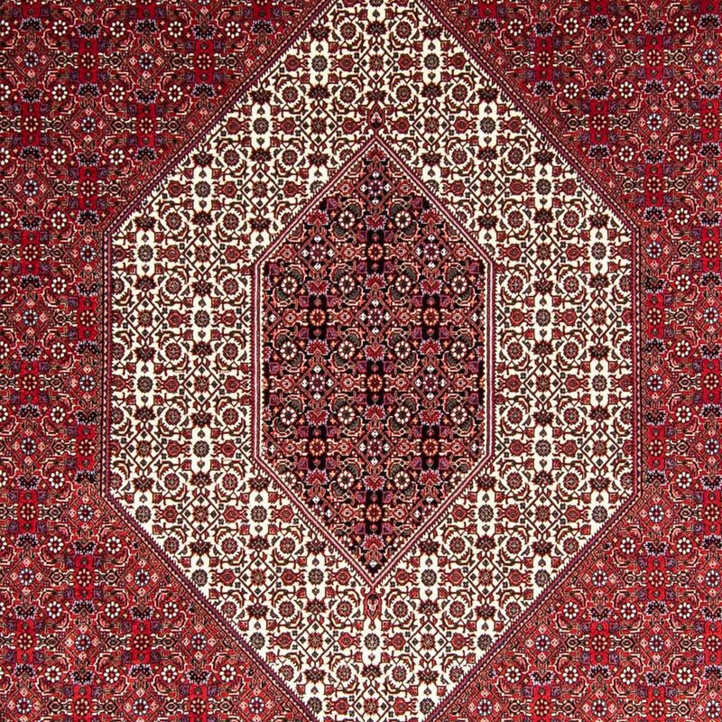 Tapete Persa - Bijar - 336 x 248 cm - vermelho