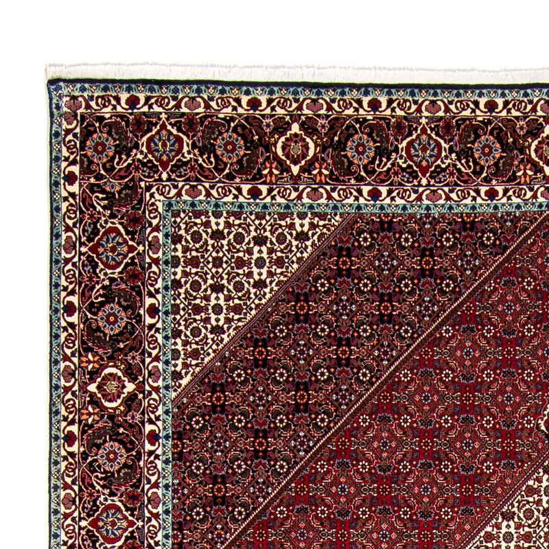 Tapete Persa - Bijar - 336 x 248 cm - vermelho