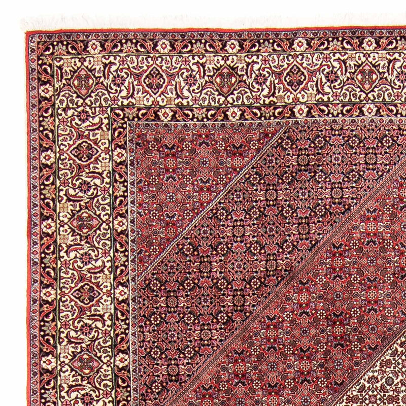 Tapete Persa - Bijar - 293 x 248 cm - vermelho claro