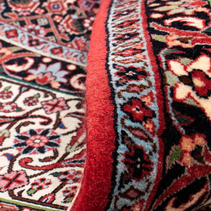 Tapete Persa - Bijar - 293 x 248 cm - vermelho claro