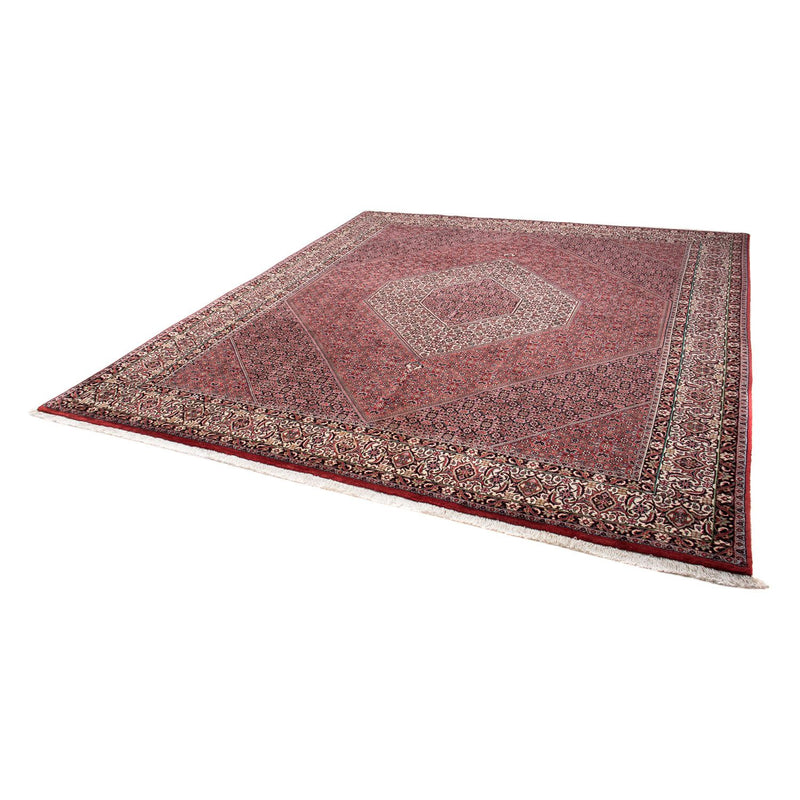 Tapete Persa - Bijar - 293 x 248 cm - vermelho claro