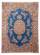 Tapete Persa - Royal - 324 x 238 cm - azul escuro