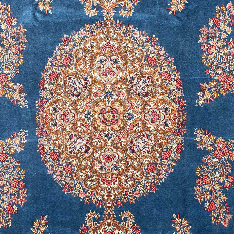 Tapete Persa - Royal - 324 x 238 cm - azul escuro