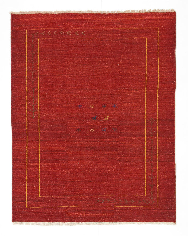 Gabbeh persa Tapete 185x142cm - Perserteppich Wollteppich