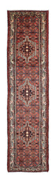 Corredor Tapete Persa - Nomadic - 305 x 76 cm - ferrugem