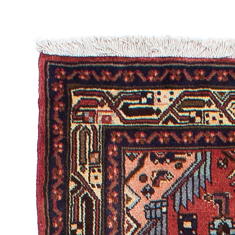 Corredor Tapete Persa - Nomadic - 278 x 80 cm - vermelho claro