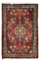 Tapete Persa - Nomadic - 93 x 63 cm - vermelho escuro